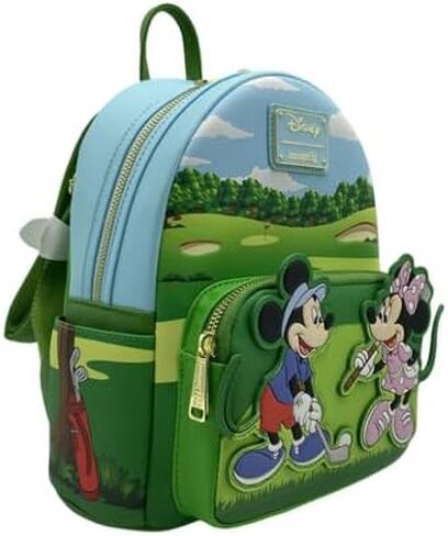 Loungefly Disney Mickey & Minnie Golf Mini Propack و Green Vegan Leather و Golf Course Design in Saudi Arabia