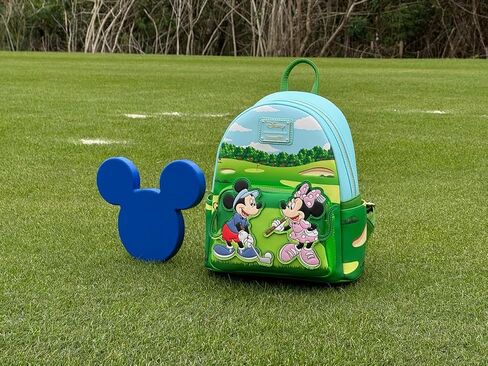 Loungefly Disney Mickey & Minnie Golf Mini Propack و Green Vegan Leather و Golf Course Design in Saudi Arabia