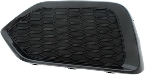 Fog Light Cover Driver Left Side Left Hand for Honda for Civic EX-L/LX 2017-2019 (Black) 14685203 HO1038132 in Saudi Arabia