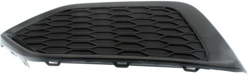 Fog Light Cover Driver Left Side Left Hand for Honda for Civic EX-L/LX 2017-2019 (Black) 14685203 HO1038132 in Saudi Arabia