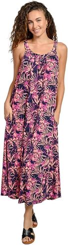 Bohemian Long Maxi Dress Casual Loose Print Summer Floral Sundress in Saudi Arabia