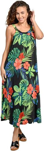 Bohemian Long Maxi Dress Casual Loose Print Summer Floral Sundress in Saudi Arabia