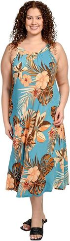 Bohemian Long Maxi Dress Casual Loose Print Summer Floral Sundress in Saudi Arabia