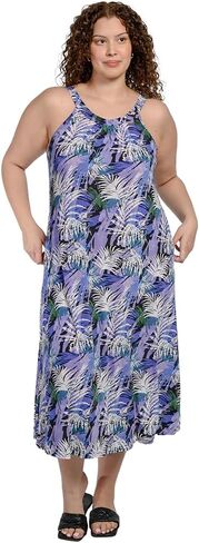 Bohemian Long Maxi Dress Casual Loose Print Summer Floral Sundress in Saudi Arabia