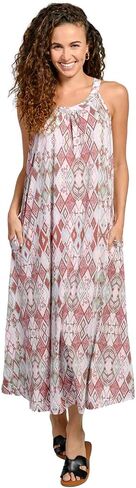 Bohemian Long Maxi Dress Casual Loose Print Summer Floral Sundress in Saudi Arabia