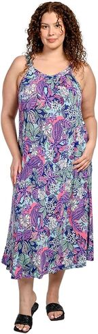 Bohemian Long Maxi Dress Casual Loose Print Summer Floral Sundress in Saudi Arabia