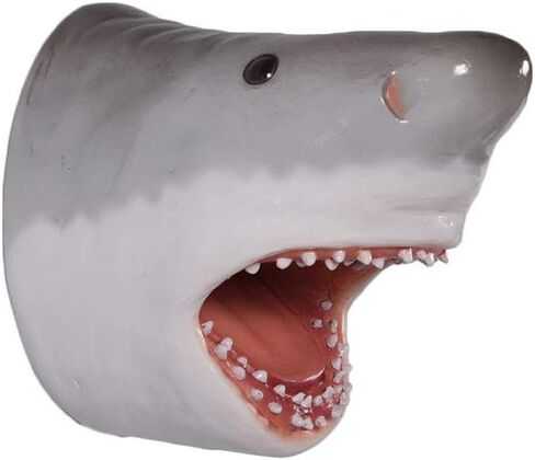 Great White Shark Head Trophy Wall Sculpture Decor in Saudi Arabia