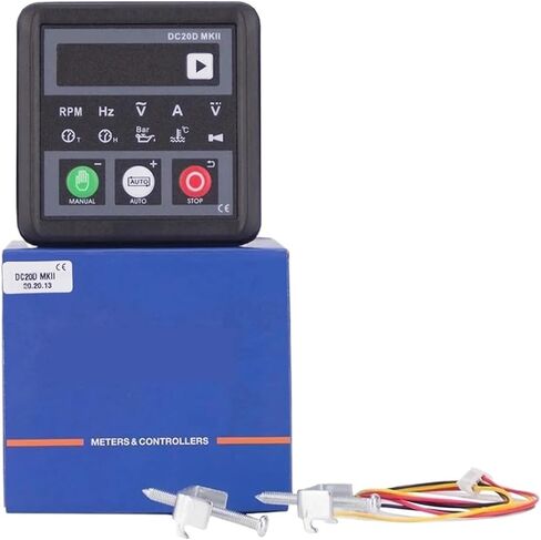 LWTZAORYI DC20D MKII وحدة التحكم في وحدة التحكم DC20D SMALL DIESEL Diesel Genet Controller لوحة USB القابلة للبرمجة in Saudi Arabia