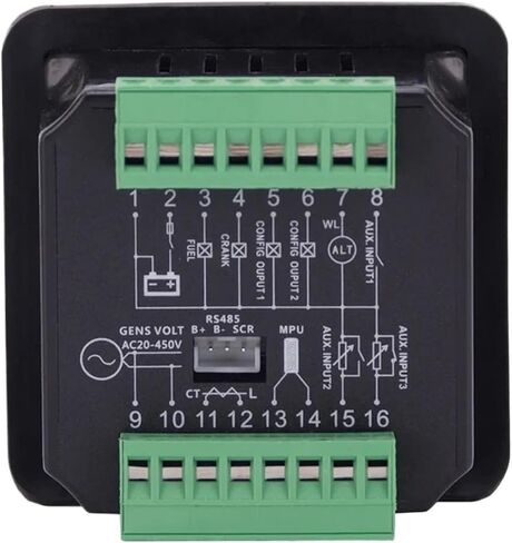 LWTZAORYI DC20D MKII وحدة التحكم في وحدة التحكم DC20D SMALL DIESEL Diesel Genet Controller لوحة USB القابلة للبرمجة in Saudi Arabia