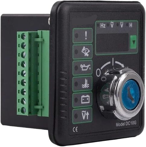 LWTZAORYI 1Pcs DC10G DC10K Generator Engine Multifunction Manual Start Stop Controller Panel for Generator Parts(DC10K) in Saudi Arabia
