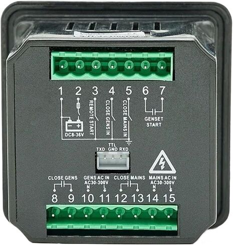 LWTZAORYI 1Pcs DC10G DC10K Generator Engine Multifunction Manual Start Stop Controller Panel for Generator Parts(DC10K) in Saudi Arabia