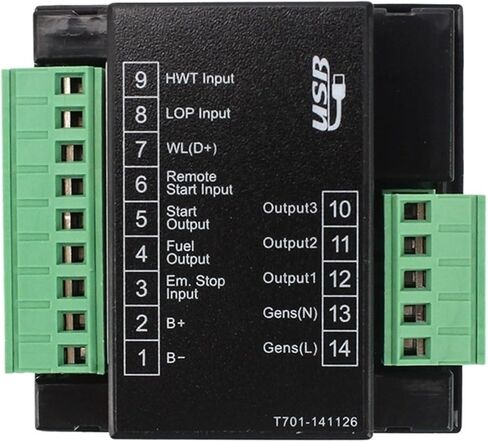 Lwtzaoryi LXC701 Generator Auto بدء تشغيل وحدة تحكم DSE701 in Saudi Arabia