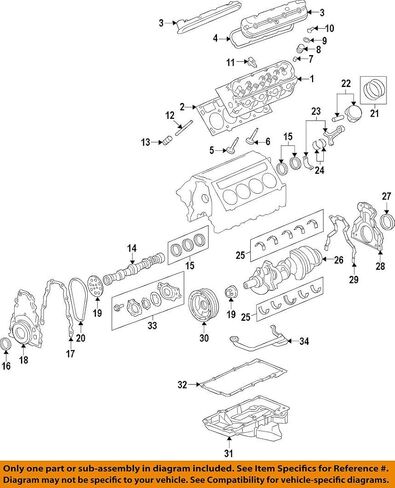 General Motors 89017571, Engine Crankshaft Main Bearing in Saudi Arabia
