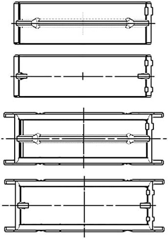 ACL (7M1532H-STD) Standard Size Main Bearing Set for BMW in Saudi Arabia