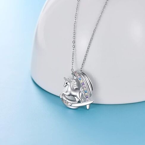 Blue Butterfly Necklace for Women Girls 925 Sterling Silver Butterfly Moonstone Necklace Teardrop Pendant Jewelry Gifts for Butterfly Lovers in Saudi Arabia