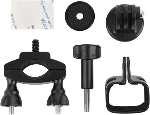 Plastic Black Stand Bike Fixed Bracket Expansion Kit Accessory for Handheld Ballhead Camera Expand More Accessories Sturdy and Suitable for Motorcycles and in Saudi Arabia