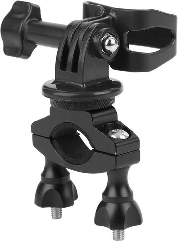Plastic Black Stand Bike Fixed Bracket Expansion Kit Accessory for Handheld Ballhead Camera Expand More Accessories Sturdy and Suitable for Motorcycles and in Saudi Arabia