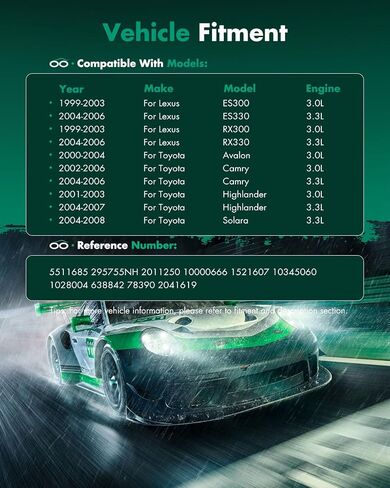 SCITOO AC Compressor Clutch for 1999-2003 Fit for Lexus ES300 3.0L in Saudi Arabia