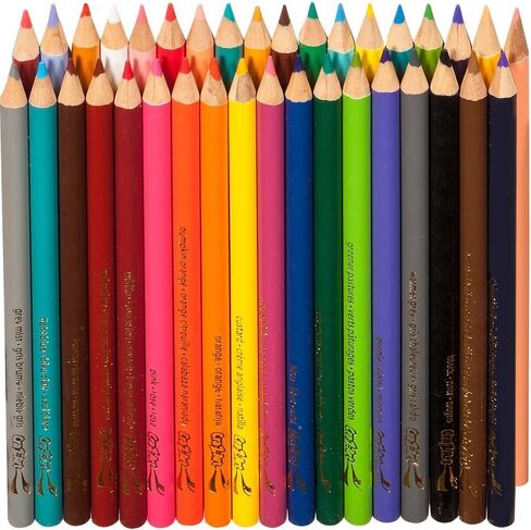 Cra-Z-Art Classic Colored Pencils, 3.3 mm, Assorted Colors, Pack Of 36 Pencils in Saudi Arabia