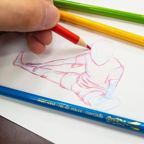Cra-Z-Art Classic Colored Pencils, 3.3 mm, Assorted Colors, Pack Of 36 Pencils in Saudi Arabia