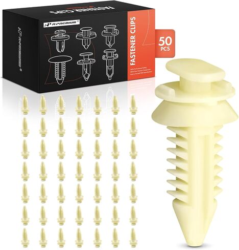 A-Premium 50PCS Door Panel Clips Retainers 15545202 Compatible with Chevrolet & GMC GM Truck SUV - Silverado, Suburban, Sierra, (C/K Class) 1500 2500, K10, C1500 Suburban in Saudi Arabia