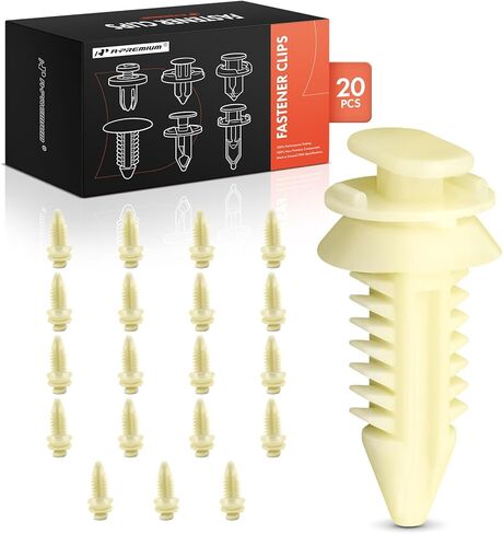 A -Premium 50PCS DOOR PANE CLIPS Retainers 155455202 متوافق مع CHEVROLET & GMC GM TRACK SUV - Silverado ، Suburban ، Sierra ، (C/K Class) 1500 2500 ، K10 ، C1500 Suburban in Kuwait