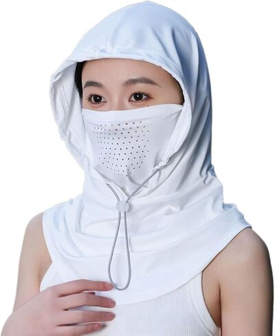 Summer Balaclava Hat Face Mask with Neck Guard UV Protection Full Head Mask for Men Women Fishing Cycling in Saudi Arabia