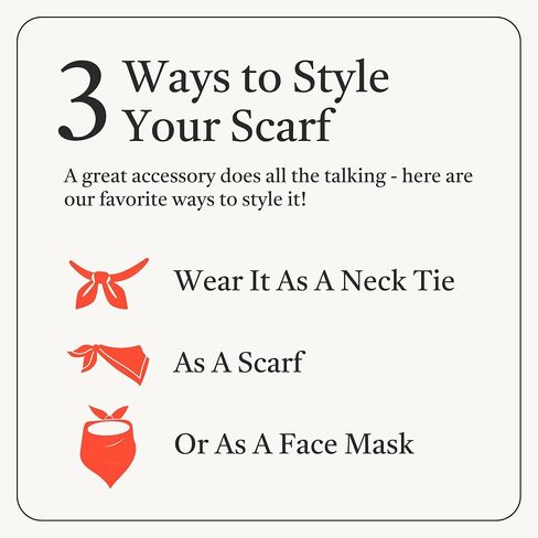 Scarf Mask – Adjustable Fashion Mask Neck Gaiter – Made of Polyester, Balaclava Mask for Women – Bandana in Saudi Arabia
