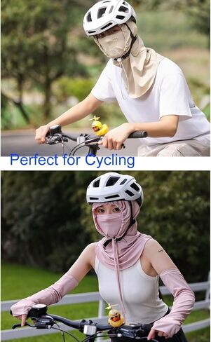 Summer Balaclava Hat Face Mask with Neck Guard UV Protection Full Head Mask for Men Women Fishing Cycling in Saudi Arabia