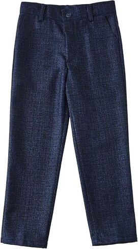 Boys Suit Formal Kids Wedding Outfit 3 Piece Slim Fit Boys Suit Vest Pants Shirt Set with Tie in Kuwait