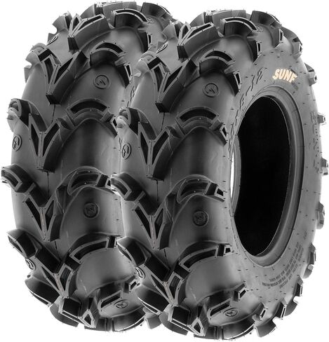 زوج من 2 Sunf A050 في 27x9-14 ATV UTV إطارات التضاريس الطينية العميقة ، 6 PR ، بلا أنبوب in Kuwait