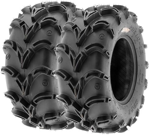 زوج من 2 Sunf A050 في 27x9-14 ATV UTV إطارات التضاريس الطينية العميقة ، 6 PR ، بلا أنبوب in Kuwait