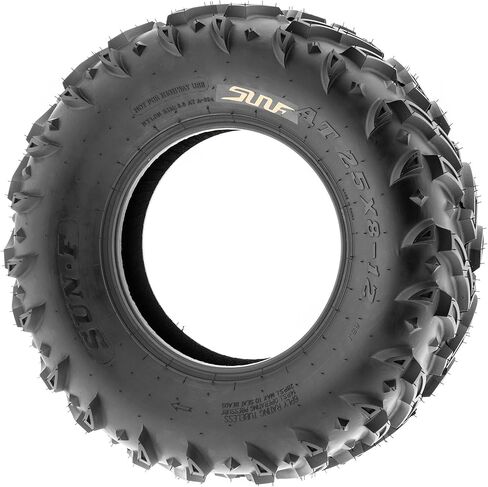 Sunf 25x8-12 ATV UTV Muddy Tyre 25x8x12 Dirt Mud 6 Pr A024-1-زوج 2 in Saudi Arabia