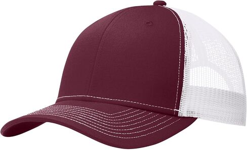 Joe's USA Premium Snapback Trucker Caps - Six Panel Adjustable Snapback Mesh Baseball Cap - Blank, Bulk Hats in Saudi Arabia