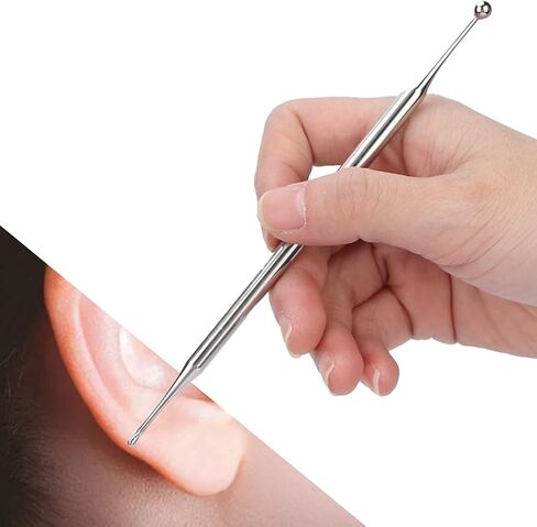 أدوات انعكاس الوجه المزدوجة ، فولاذ مقاوم للصدأ محمولة الأذن الوخز بالإبر. in Saudi Arabia
