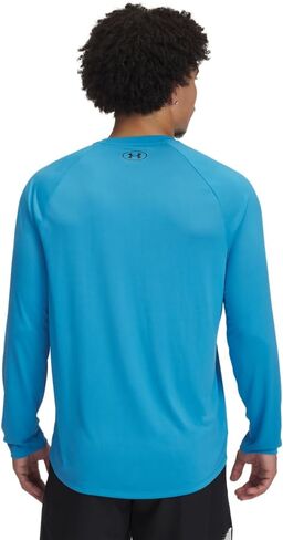 Under Armour Men's Tech 2.0 Long-Sleeve T-Shirt, (410) Academy / / Black, X-Large in Saudi Arabia