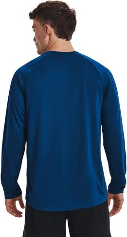 Under Armour Men's Tech 2.0 Long-Sleeve T-Shirt, (410) Academy / / Black, X-Large in Saudi Arabia