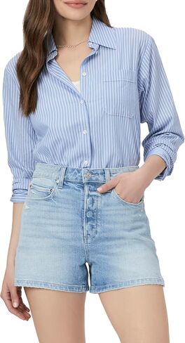 PAIGE Women's Dani Covered Button Fly Short in Saudi Arabia