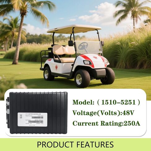 48V 275A 1510A-5251 1510A-5250 1510-5201 لـ Curtis DC Motor Controller 1510-5201 / 1510-5251 / 1510-5250 متوافق مع Carts Club Car 2000-2008 in Saudi Arabia