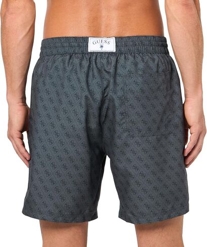 GUESS Men's Swimtrunk Medium Embossed Logo in Saudi Arabia