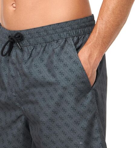 GUESS Men's Swimtrunk Medium Embossed Logo in Saudi Arabia