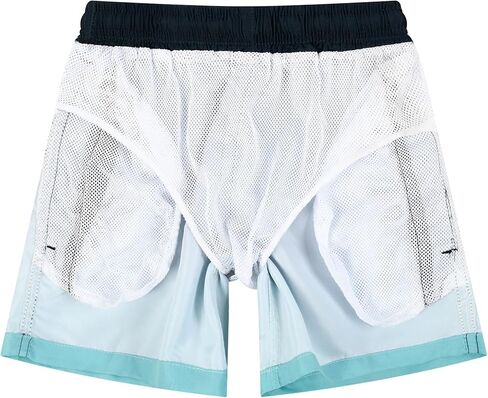 SUNDAY ROSE 3 Pack Mens Swim Trunks with Mesh Lining Quick Dry Swim Shorts Bathing Suit for Men in Kuwait