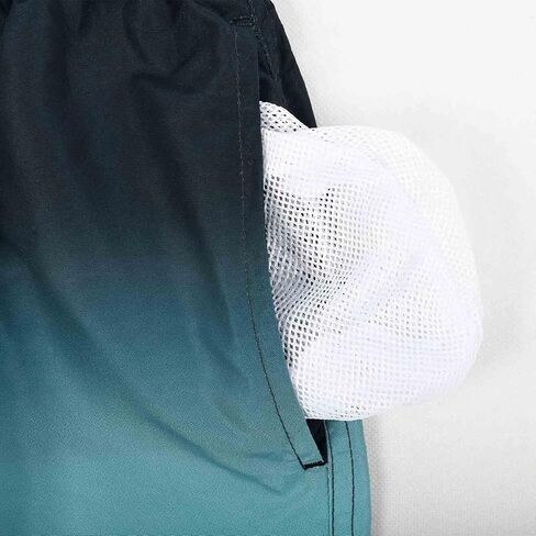 SUNDAY ROSE 3 Pack Mens Swim Trunks with Mesh Lining Quick Dry Swim Shorts Bathing Suit for Men in Kuwait