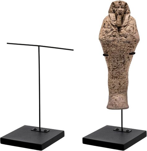 2 Pcs Artifact Display Stand 8 Inch Adjsustable Mask Display Stand Puppet Sculpture Stand Wand Stand Metal for Figurines Ushabtis African Masks Pre Columbian Egyptian Roman Greek Statues in Saudi Arabia