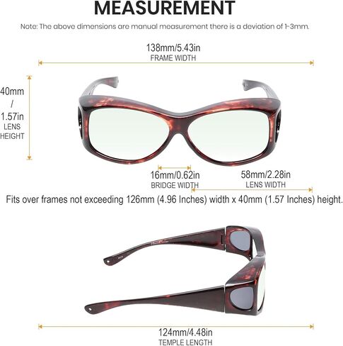 تتناسب مع نظارات الانتقال الفوتوكرومية رجالي العلاج العلاجي للعلاج الأزرق الحساسية للضوء. in Kuwait