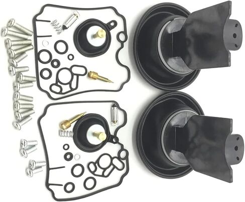 Compatible with TDM850 XTZ750 TDM 850 Carburetor Repair Kit Diaphragm Universal in Kuwait