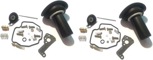 2 Sets Compatible XV535 1990-2001 XV 535 Motorcycle Carburetor Repair Kit Plunger Diaphragm Gasket Universal in Saudi Arabia