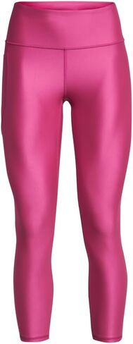 Under Armour Womens HeatGear Armour High Waisted Ankle No-Slip Leggings, (686) Astro Pink / / Black, Large in Saudi Arabia