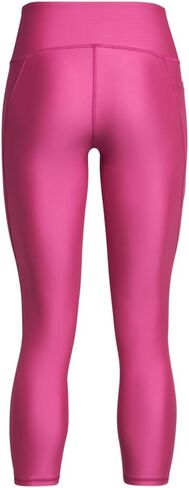 Under Armour Womens HeatGear Armour High Waisted Ankle No-Slip Leggings, (686) Astro Pink / / Black, Large in Saudi Arabia