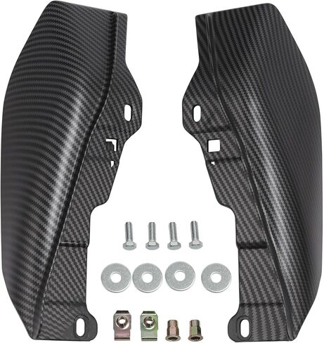 TCT-Motorparts ألياف الكربون تبدو منافسات الهواء في منتصف الإطار مناسبة ل Harley Touring 2009-2023 in Kuwait